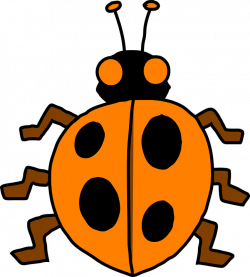 Orange Ladybug Clipart & Orange Ladybug Clip Art Images #3980 ...