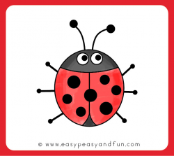 How to Draw a Ladybug - Easy Peasy and Fun