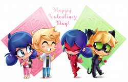 Valentines Day by Angiensca and dAFerisae | Miraculous Ladybug ...
