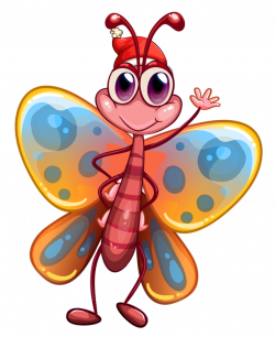 1.png | Butterfly, Clip art and Rock painting