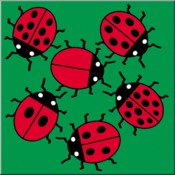 Clip Art: Ladybugs Color I abcteach.com | abcteach