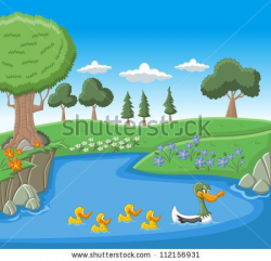 lake toon - Google Search | Reference | Beautiful landscape ...