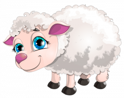 Cute White Lam | kids clip art | Cute sheep, Clip art, Cute ...