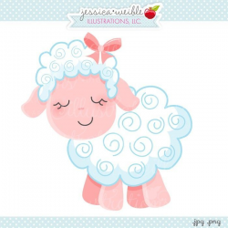 Pink Sheep Jw Illustrations Cute Little Pink Lamb I Love Ewe ...