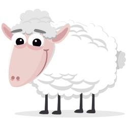 Free Easter Sheep Clipart, 1 page of free to use images