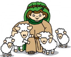 Shepherd And Sheep Clipart | Free download best Shepherd And ...