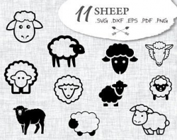 Sheep svg file | Etsy