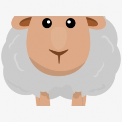Sheep Clipart Barn - Transparent Transparent Background ...