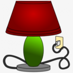 Lamps Clipart Bedroom Lamp - Table Lamp Png Cartoon #302054 ...