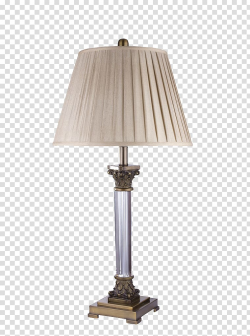 Gray and brown base table lamp, Mesilla Table Light ...