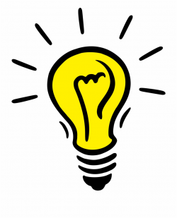 Lighthouse Clipart Yellow - Light Bulb Clipart Png ...