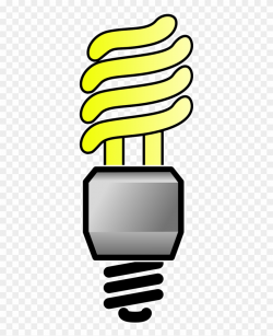 Electric,bulb,compact Fluorescent - Cfl Light Bulbs Cartoon ...