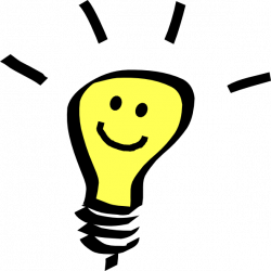 Smiling Light Bulb Clip Art at Clker.com - vector clip art online ...