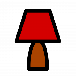 Clipart - Lamp icon