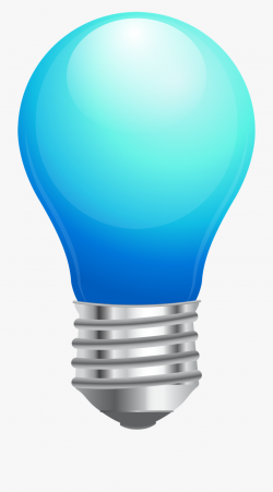 Light Bulb Clip Art Free - Blue Light Bulb Clipart #106175 ...