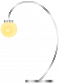 Clipart - Modern lamp. Lampara moderna.