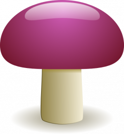 Purple Mushroom Clip Art at Clker.com - vector clip art online ...