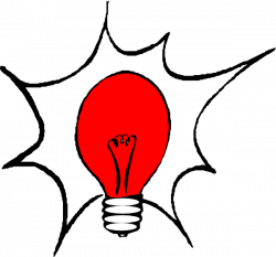 Red Light Bulb Clip Art at Clker.com - vector clip art online ...