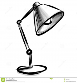 Desk Lamp Drawing | Free download best Desk Lamp Drawing on ...