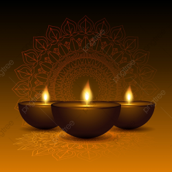 Decorative Diwali Lamp Background 0510, Deepavali, Diya ...
