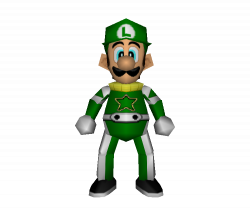 Nintendo 64 - Mario Party 2 - Luigi (Space Land) - The Models Resource