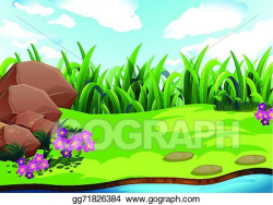 EPS Vector - Land. Stock Clipart Illustration gg71826384 ...