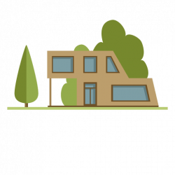 Property,House,Real estate,Home,Land lot,Grass,Clip art,Roof ...