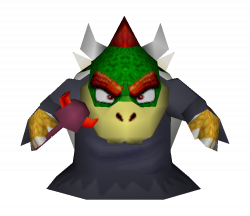 Nintendo 64 - Mario Party 2 - Bowser (Horror Land) - The Models Resource