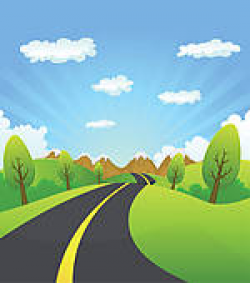 Land Road Clipart