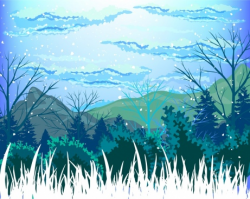 Winter landscape clipart free vector download (5,594 Free vector ...