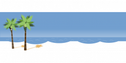 Beach Palms Ocean White Sand PNG Image - Picpng