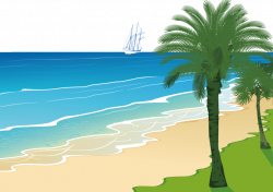 Sunny Beach Cartoon Clip art - beach 842*595 transprent Png Free ...