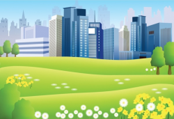 Landscape, Nature, Sky, Grass, City, Tree png clipart free ...