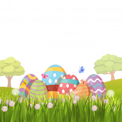 Easter Colorful Eggs Vector, Easter, Colorful Eggs, Eggs Vector PNG ...
