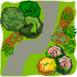 Clipart - Landscaping