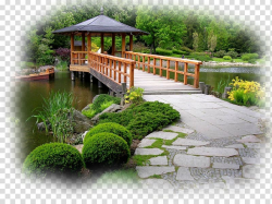 Landscape Bridges Japanese garden Landscaping, design ...