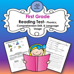 First Grade Reading Test- Differentiation