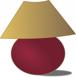 Lamp clipart bedside lamp ~ Frames ~ Illustrations ~ HD images ...