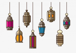 Islamic Chandelier, Lighting, Collection, Colour PNG ...