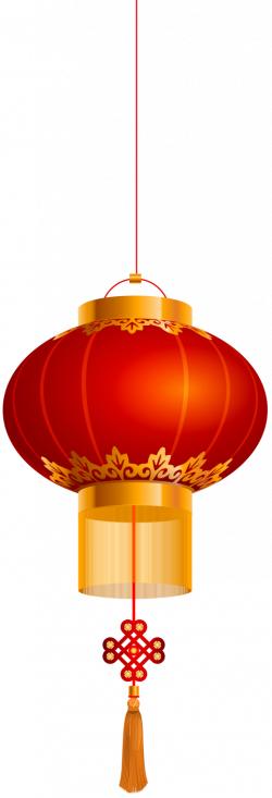 chinese lantern gold red png - Free PNG Images | TOPpng