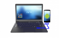 Turn your Android phone into a laptop with the Mirabook