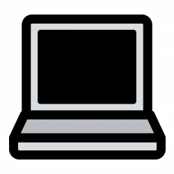 Clipart - primary laptop
