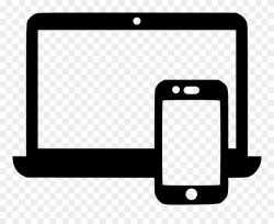Smart Phone Laptop Svg Png Free Download - Laptop And Mobile ...