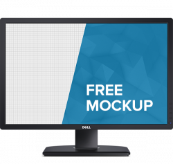Free Dell Monitor Mockup (15 MB) By Eugene Chernov on Behance ...