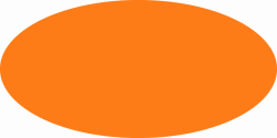 Orange Oval Clipart