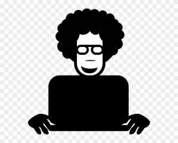 Man With Laptop Clipart, HD Png Download - 576x596(#3001941 ...