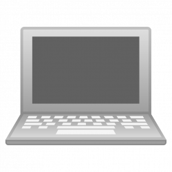 Laptop computer Icon | Noto Emoji Objects Iconset | Google