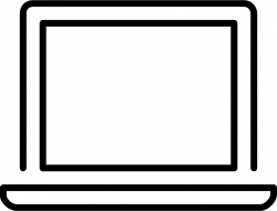 Laptop Computer Screen Svg Png Icon Free Download (#1173 ...