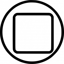 Tool Shape Rounded Rectangle Square Stroke Svg Png Icon Free ...