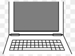 Drawn Laptop Computer Clipart - Clipart Laptop - Png ...